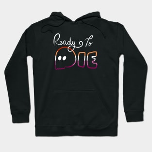 Ready To Die Emo Skull (Lesbian Colors) Hoodie